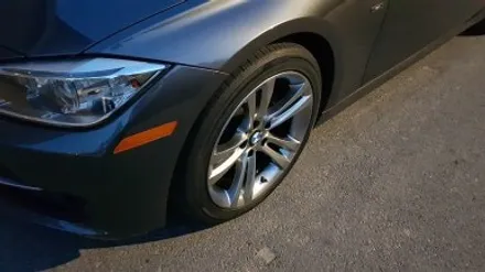 BMW 3시리즈 325D 휠 갈림 휠복원 하이퍼블랙 휠도색 분채도색 리더스휠 / 시흥시 죽율동