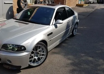BMW E46 M3 163M 휠복원 하이퍼실버 휠도색 분채도장 리더스휠 / 시흥시 죽율동