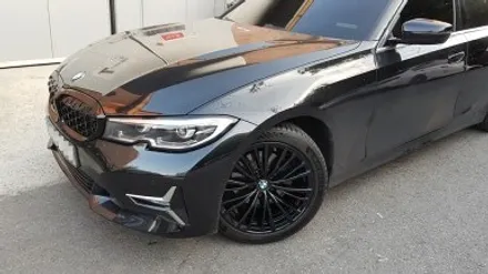 BMW 7세대 3시리즈 G20 휠복원 블랙휠 휠도색 분체도색 / 시흥시 죽율동