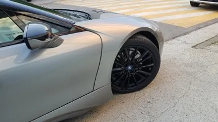 BMW i8 로드스터 휠복원 무광블랙 휠도색 분체도장 리더스휠 / 시흥시 죽율동