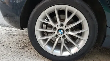 BMW 2세대 F20 118D 펄실버 휠복원 휠도색 분체도장 / 시흥시 죽율동