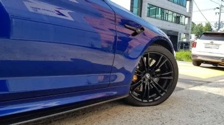 BMW F90 M5 706M 휠복원 하이그로시 블랙 휠도색 분체도장 리더스휠 / 시흥시 죽율동