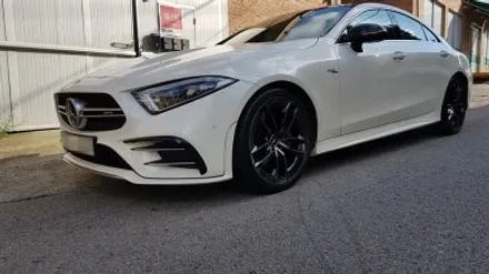 벤츠 CLS 53 AMG 다크 고스트크롬 휠복원 휠도색 분체도색 리더스휠 / 시흥시 죽율동