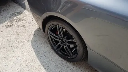 벤츠 E220D E클래스 쿠페 휠복원 블랙휠 휠도색 분체도색 / 시흥시 죽율동