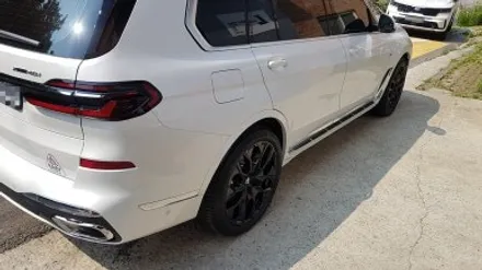 BMW X7 LCI 휠복원 검정 휠도색 분채도장 리더스휠 / 시흥시 죽율동