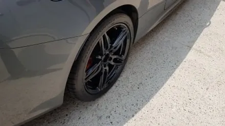 벤츠 E220D E클래스 쿠페 휠복원 블랙휠 휠도색 분체도색 / 시흥시 죽율동