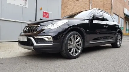 인피니티 QX50 휠복원 고스트크롬 휠도색 분체도색 / 시흥시 죽율동