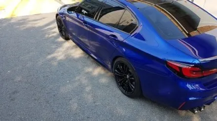 BMW F90 M5 706M 휠복원 하이그로시 블랙 휠도색 분체도장 리더스휠 / 시흥시 죽율동