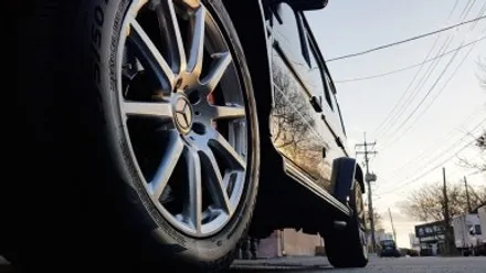 리더스휠 벤츠 지바겐 G63AMG 휠복원 블랙하이퍼 휠도색 분체도색 / 시흥시 죽율동