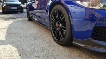 BMW F90 M5 706M 휠복원 하이그로시 블랙 휠도색 분체도장 리더스휠 / 시흥시 죽율동