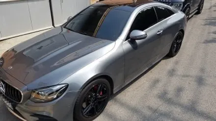 벤츠 E220D E클래스 쿠페 휠복원 블랙휠 휠도색 분체도색 / 시흥시 죽율동