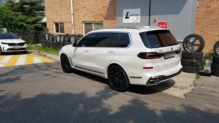 BMW X7 LCI 휠복원 검정 휠도색 분채도장 리더스휠 / 시흥시 죽율동