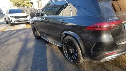 벤츠 GLE 450 휠복원 블랙휠 휠도색 분채도색 리더스휠 / 시흥시 죽율동
