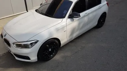 BMW 1시리즈 118D 휠복원 블랙휠 휠도색 분체도장 리더스휠 / 시흥시 죽율동