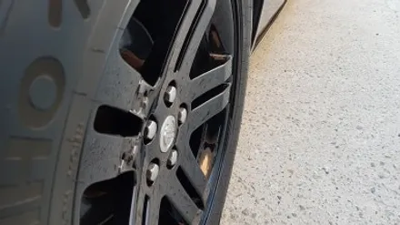크라이슬러 300C 휠복원 유광블랙 휠도색 분체도색 리더스휠 / 시흥시 죽율동