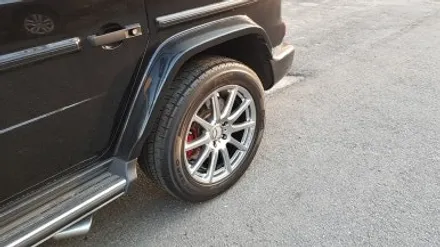 리더스휠 벤츠 지바겐 G63AMG 휠복원 블랙하이퍼 휠도색 분체도색 / 시흥시 죽율동