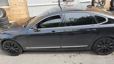 볼보 S90 B5 휠복원 블랙유광 휠도색 분체도색 리더스휠 / 시흥시 죽율동