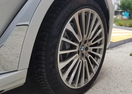 BMW X7 자동차 휠 스크래치 긁힘 기스 복원 리더스휠 / 시흥시 죽율동