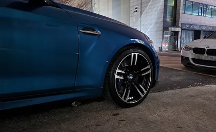 BMW M2 휠복원 437M휠 블랙 다이아커팅 휠도색 분체도장 리더스휠 / 시흥시 죽율동