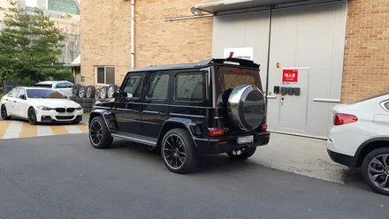 벤츠 G63 AMG 지바겐 브라부스 모노블럭Z 휠복원 휠도색 분채도장 시흥휠복원 리더스휠 / 시흥시 죽율동