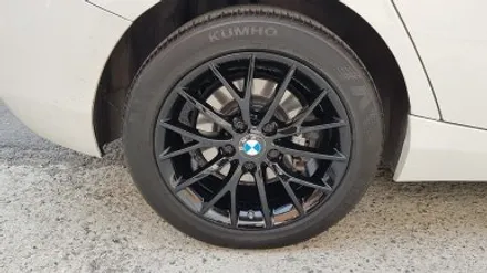 BMW 1시리즈 118D 휠복원 블랙휠 휠도색 분체도장 리더스휠 / 시흥시 죽율동