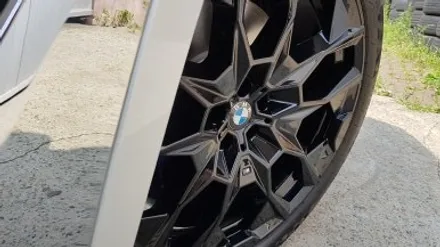 BMW X7 LCI 휠복원 검정 휠도색 분채도장 리더스휠 / 시흥시 죽율동