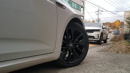 리더스휠 르노 SM6 하이그로시 블랙 휠복원 휠도색 분체도색 / 시흥시 죽율동