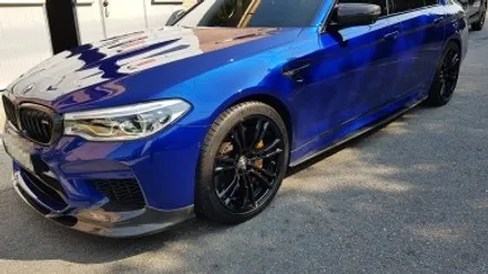 BMW F90 M5 706M 휠복원 하이그로시 블랙 휠도색 분체도장 리더스휠 / 시흥시 죽율동