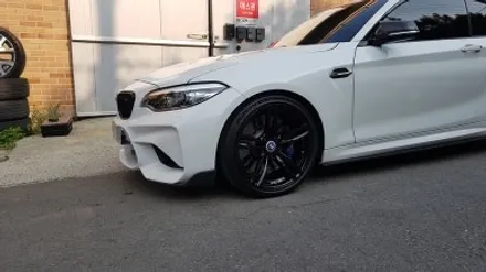 BMW F87 M2 휠복원 하이그로시 블랙 분체도색 휠도색 리더스휠 / 시흥시 죽율동