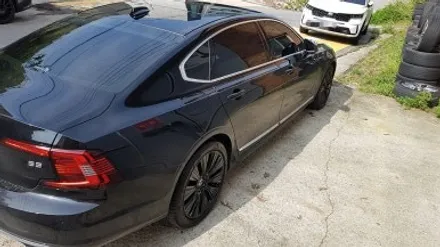 볼보 S90 B5 휠복원 블랙유광 휠도색 분체도색 리더스휠 / 시흥시 죽율동