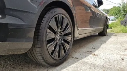 볼보 S90 B5 휠복원 블랙유광 휠도색 분체도색 리더스휠 / 시흥시 죽율동