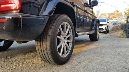 리더스휠 벤츠 지바겐 G63AMG 휠복원 블랙하이퍼 휠도색 분체도색 / 시흥시 죽율동