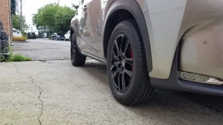 렉서스 NX300h 휠복원 블랙휠 휠도색 분체도색 리더스휠 / 시흥시 죽율동