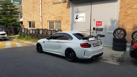 BMW F87 M2 휠복원 하이그로시 블랙 분체도색 휠도색 리더스휠 / 시흥시 죽율동