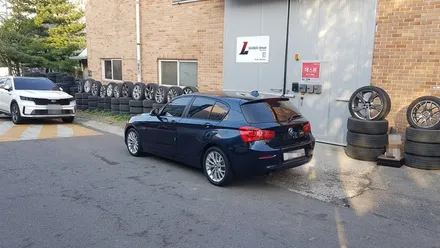BMW 2세대 F20 118D 펄실버 휠복원 휠도색 분체도장 / 시흥시 죽율동