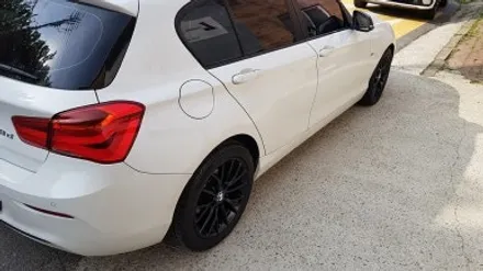BMW 1시리즈 118D 휠복원 블랙휠 휠도색 분체도장 리더스휠 / 시흥시 죽율동