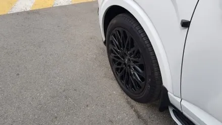 디올뉴 팰리세이드 휠복원 블랙휠 휠도색 분채도색 리더스휠 / 시흥시 죽율동