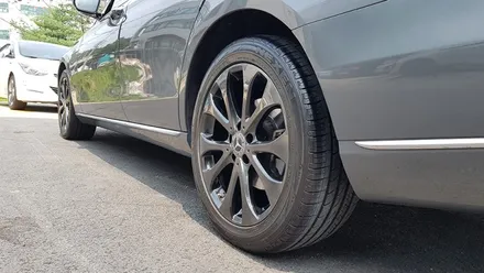벤츠 E클래스 E220D 고스트크롬 휠도색 리더스휠 / 시흥시 죽율동