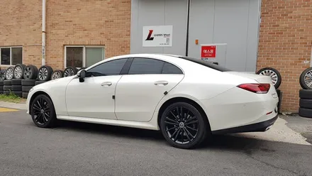 리더스휠 벤츠 CLS 400D 휠복원 사틴블랙 휠도색 / 시흥시 죽율동