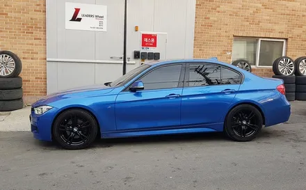 BMW F30 330i 휠복원 유광 블랙휠 휠도색 분채도색 리더스휠 / 시흥시 죽율동