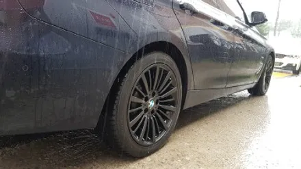 BMW 그란투리스모 320D 휠복원 블랙 하이그로시 휠도색 분체도장 / 시흥시 죽율동