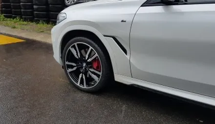BMW X6 22인치휠 블랙 폴리시 커스텀 휠도색 분체도장 리더스휠 / 시흥시 죽율동