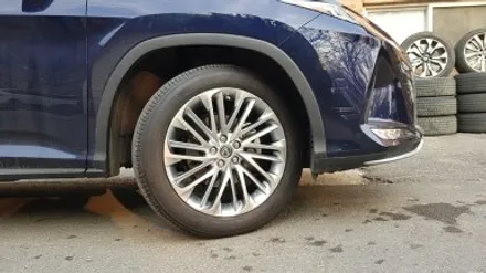 렉서스 RX450H 20인치 휠복원 및 순정컬러로 재 휠도색 분채도장 / 시흥시 죽율동