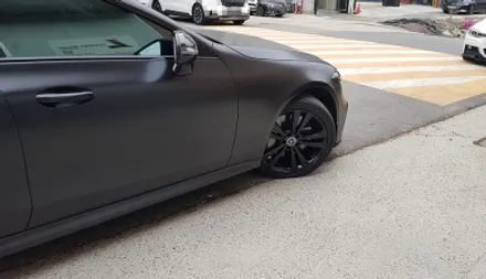 벤츠 CLS 400D 올블랙(크롬죽이기) 휠도색 휠복원 분체도장 리더스휠 / 시흥시 죽율동