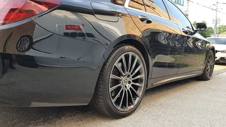 벤츠 S350 휠복원 고스트크롬 휠도색 분체도색 / 시흥시 죽율동