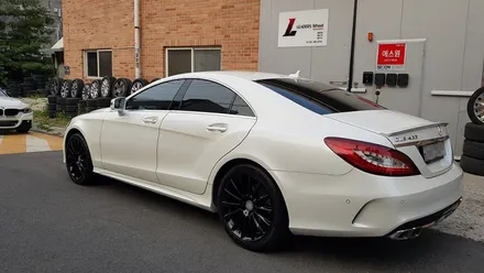 벤츠 CLS400 휠복원 방법 및 블랙유광 휠도색 분체도장 / 시흥시 죽율동
