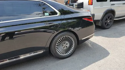 제네시스 G90 휠복원 하이퍼블랙 휠도색 분채도장 / 시흥시 죽율동