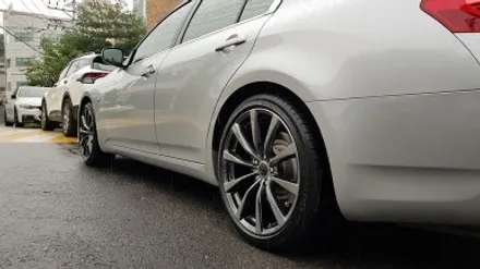 인피니티 G37S 쿠페휠 휠복원 크롬쉐도우 휠도색 분체도색 리더스휠 / 시흥시 죽율동