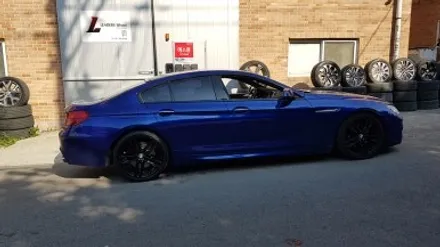 BMW F13 640i 373M 휠복원 휠도색 수리 분체도색 리더스휠 / 시흥시 죽율동