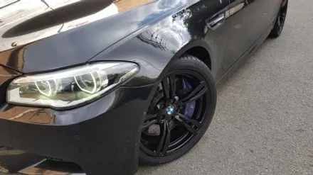 BMW F10 M5 20인치 블랙휠 휠복원 재 휠도색 분체도장 / 시흥시 죽율동